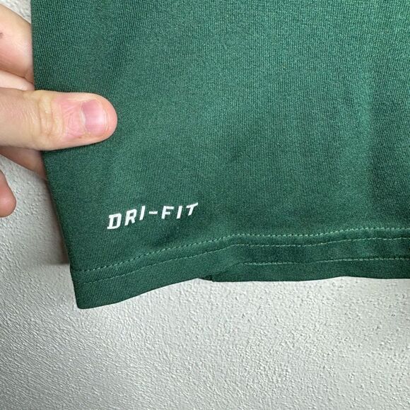New York jets Nike dri-fit short sleeve t shirt men’s size large green - Picture 4 of 9